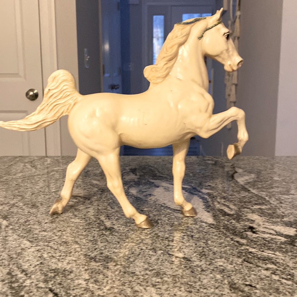 Very pretty antique horse is very valuable